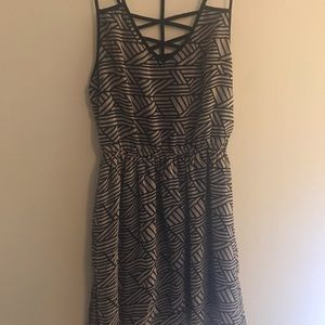 Black & Grey dress, like new!